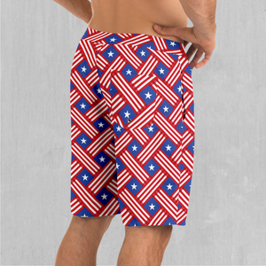 Stars and Stripes Board Shorts