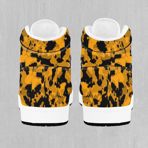 Stinger Yellow Camo High Top Sneakers