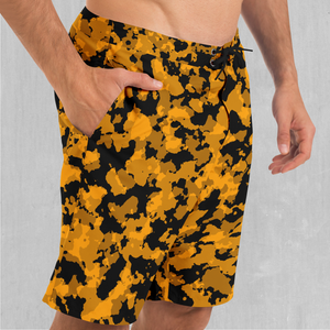 Stinger Yellow Camo Board Shorts