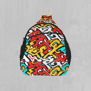 Street Graffiti Sling Bag