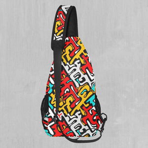 Street Graffiti Sling Bag