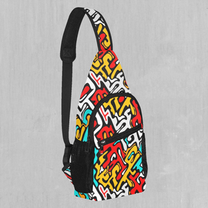 Street Graffiti Sling Bag