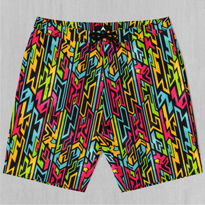 Street Jigsaw Board Shorts