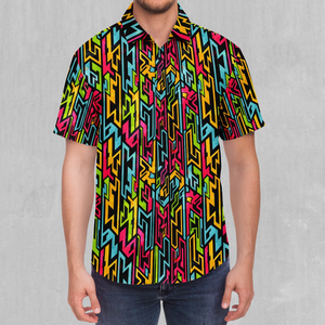 Street Jigsaw Button Down Shirt