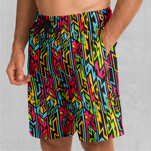 Street Jigsaw Shorts
