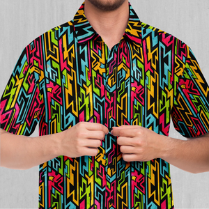 Street Jigsaw Button Down Shirt