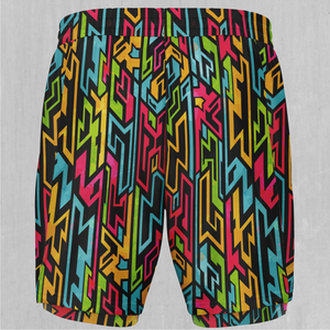 Street Jigsaw Men's 2 in 1 Shorts