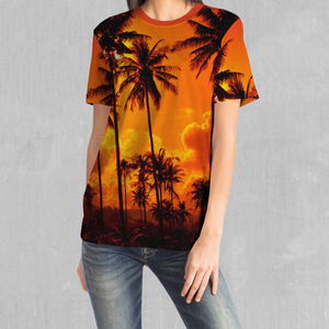 Lush Sunset Tee