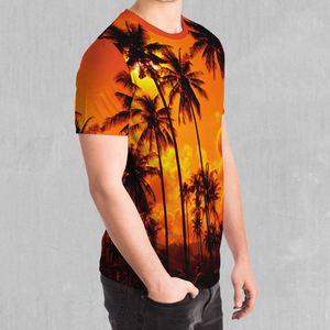 Lush Sunset Tee