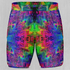 Tek Quantum Men's 2 in 1 Shorts