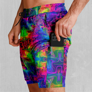 Tek Quantum Men's 2 in 1 Shorts