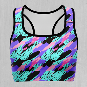 Vapor Camo Sports Bra