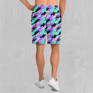 Vapor Camo Shorts - Festival Clothing, Rave Outfits, EDM Gear