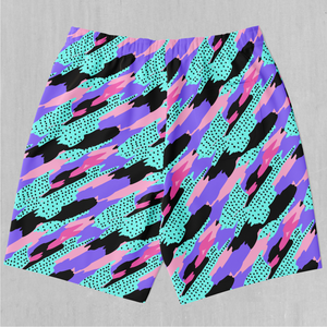 Vapor Camo Shorts - Festival Clothing, Rave Outfits, EDM Gear