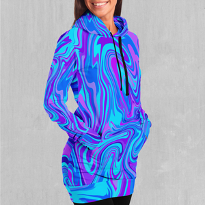 Vapor Drip Hoodie Dress