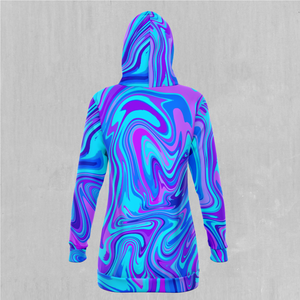 Vapor Drip Hoodie Dress
