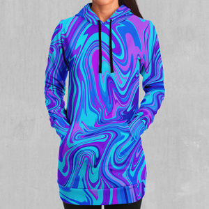 Vapor Drip Hoodie Dress
