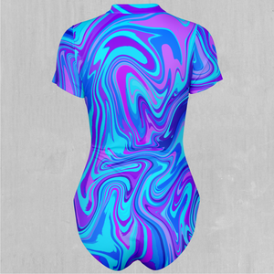 Vapor Drip Short Sleeve Bodysuit