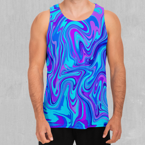 Vapor Drip Men's Tank Top - Azimuth Clothing