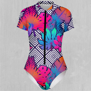 Vault Tropic Short Sleeve Bodysuit