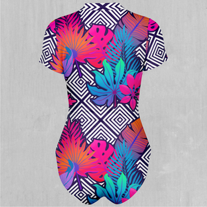 Vault Tropic Short Sleeve Bodysuit