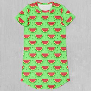 Watermelon T-Shirt Dress