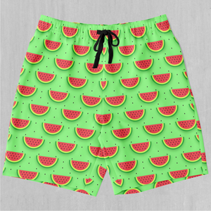 Watermelon Shorts - Festival Clothing, Rave Outfits, EDM Gear