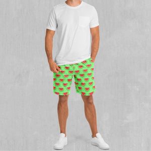 Watermelon Shorts - Festival Clothing, Rave Outfits, EDM Gear
