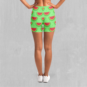 Watermelon Yoga Shorts