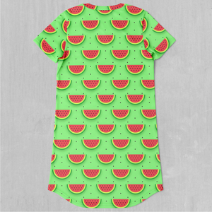 Watermelon T-Shirt Dress