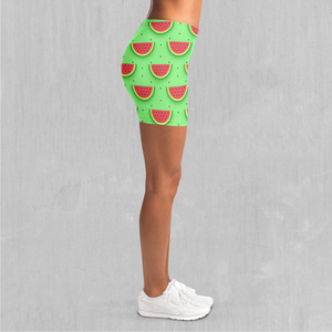 Watermelon Yoga Shorts