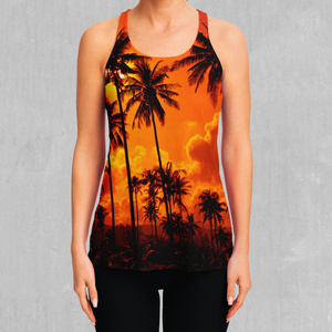 Lush Sunset Women's Tank Top