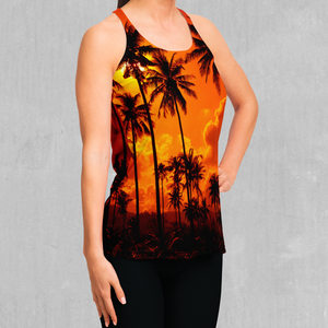 Lush Sunset Women's Tank Top
