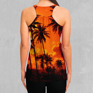 Lush Sunset Women's Tank Top