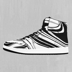 Yin Yang Drip High Top Sneakers