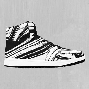 Yin Yang Drip High Top Sneakers