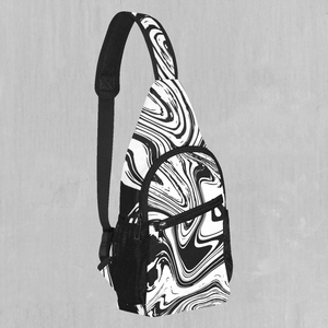 Yin Yang Drip Sling Bag