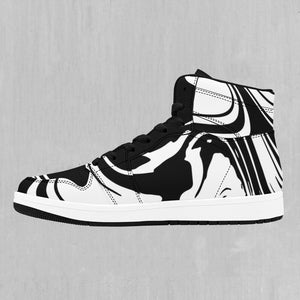 Yin Yang Drip High Top Sneakers