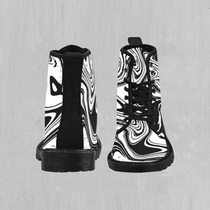 Yin Yang Drip Women's Boots