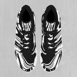 Yin Yang Drip High Top Sneakers