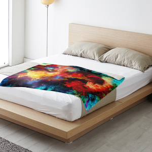 Rainbow Galaxy Blanket