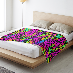 Rave Leopard Blanket