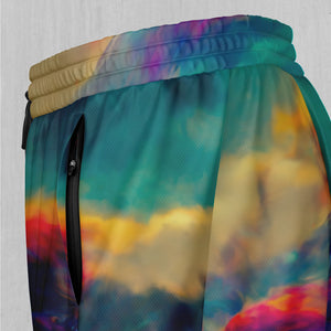 Mind-Bending Sea Men's 2 in 1 Shorts