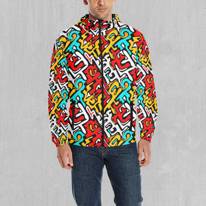 Street Graffiti Windbreaker (Size Medium)
