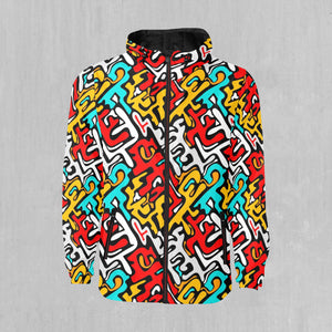 Street Graffiti Windbreaker (Size Medium)