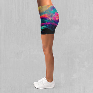 Mind-Bending Sea Yoga Shorts