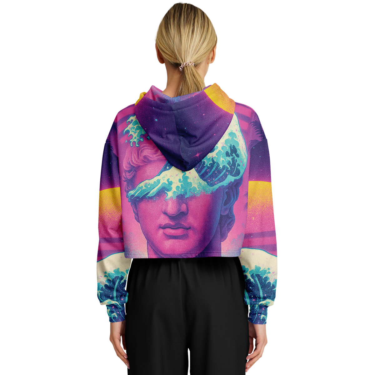 Tidalus Cropped Hoodie
