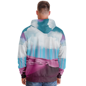Electric Desert Sherpa Hoodie