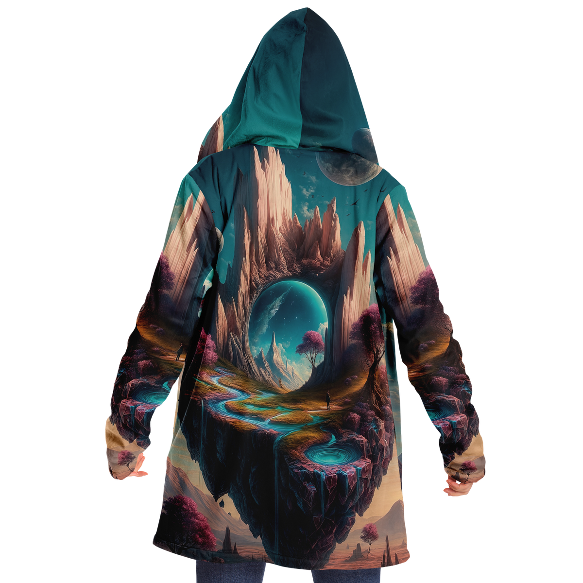 Dream Isle Cloak (Black Fur)