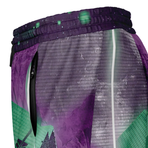 City of Radiance Men's 2 in 1 Shorts